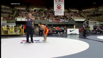Champ. Round 2 - Nathan Hoang, Four Horsemen vs Carlos Hernandez, Downey High School Wrestling