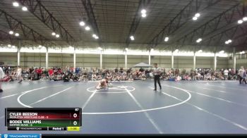 87 lbs Round 3 (4 Team) - Cyler Beeson, Middleton Wrestling Club vs Bodee Williams, Hammer Heads