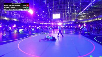 145 lbs Round Of 16 - Madeleine MacMillan, Columbine Girls Wrestling vs Makayla Dixon, Nebraska Wr Ac