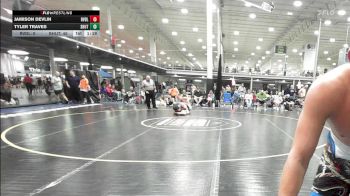 154 lbs Rr Rnd 3 - Jamison Devlin, Revival Blue - HSC vs Tyler Traves, Team Shutt Mau Mau - HSC