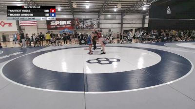 70 kg Cons. Rd Of 16 - Garrett Reece, DMV RTC vs Hayden Whidden, Southern Illinois Regional Training Center