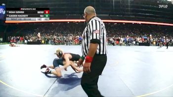 D3-144 lbs Cons. Round 1 - Caiden Hackett, Yale vs Noah Szwed, Montrose