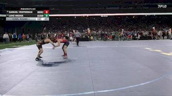 D3-138 lbs Cons. Round 1 - Luke Wedge, Allegan vs Samuel Vesperman, Grosse Ile