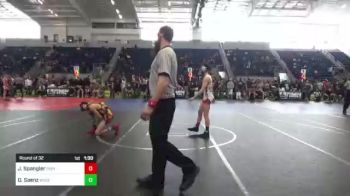 102 lbs Round Of 32 - Joseph Spangler, Pioneer Grappling vs Devin Saenz, Western Slope Elite