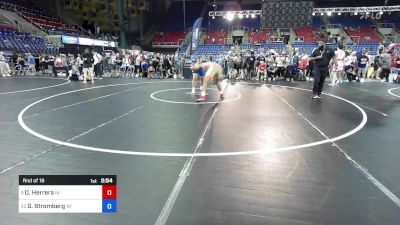 285 lbs Rnd Of 16 - Daniel Herrera, IA vs Grant Stromberg, WI