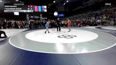 106 lbs Champ. Rd Of 64 - Eddie Salgado, IA vs Blackburn Savage, OH