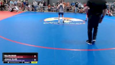 87 lbs Quarterfinal - Dillon Regis, Askeo International Mat Club vs Joshua Eller, Team Aggression Wrestling Club