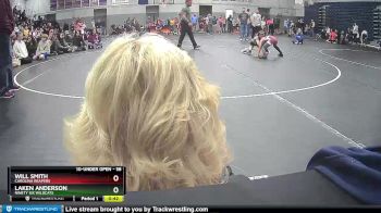 58 lbs Semifinal - Laken Anderson, Ninety Six Wildcats vs Will Smith, Carolina Reapers