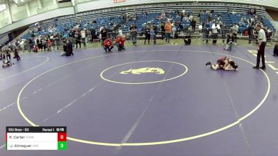 10U Boys - 63 lbs Cons. Round 6 - Reese Carter, Young Guns Nashville Wrestling vs Jaime Almaguer, Victory Wrestling-Central WA