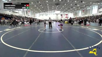 53 lbs Cons. Round 3 - Eli Kampnich, Indian River Pee Wee Wrestling Club vs Pierre Harris, Pal-Mac Wrestling