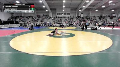 152 lbs Round Of 64 - Tristan Gibson, OH vs Isaiah Wilson, IN