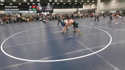 285 lbs Quarters - Grant Bahnsen, Vici Wrestling Club vs Michael Rivas, Legacy Wrestling Center