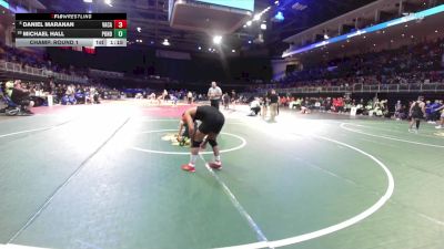 132 lbs Champ. Round 1 - Daniel Maranan, Vacaville vs Michael Hall, Ponderosa