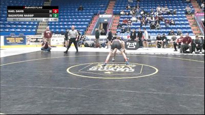133 lbs Qtr-finals - Kael Davis, State College Area vs Salvatore Nassif, Franklin Regional
