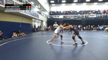 174 lbs Cons. Round 3 - Alexander Pichette, Santa Ana College vs Ricky McCulloch, Sierra College
