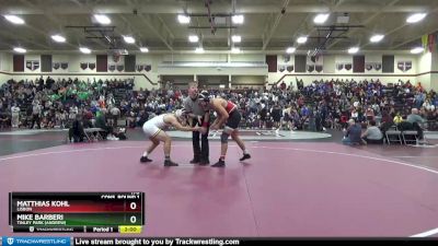 170 lbs Cons. Round 1 - Matthias Kohl, Lisbon vs Mike Barberi, Tinley Park (Andrew)