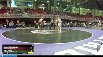 106 lbs Round 3 (6 Team) - Zac Snow, Lincoln Southwest vs Isaac Stansbury, Smith Center HS