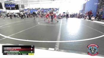 110 lbs Round 2 (4 Team) - Cameron Madderra, Missouri Outlaws vs Nieko Hernandez, East Kansas Eagles Gold