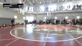 285 lbs Champ. Round 2 - Liam Nevin, Belgrade vs Kollin Bailey, Rocky Mountain