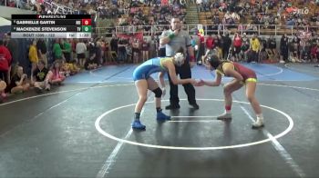 122 lbs 1st Place Match - Mackenzie Stevenson, Teays Valley vs Gabrielle Gartin, Neighborhood