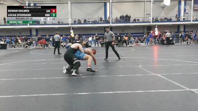 285 lbs Round Of 64 - Rowan Holmes, Lehigh - UnAttached vs Lucas Stoddard, Army-West Point
