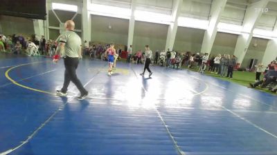 83 lbs Quarterfinal - Creed Busselberg, Shootbox Wrestling Club vs Kaze Carter, Altamont Longhorns