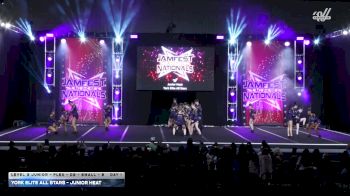 York Elite All Stars - Junior Heat [2026 L3 Junior - Flex - D2 - Small - B DAY 1] 2026 JAMfest Cheer Super Nationals