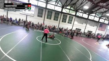 119-123 lbs 3rd Place Match - Mason Porten, Relentless Training Center vs Liam Lovelace, SouthStrong