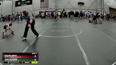 56 lbs Semis (4 Team) - Colvin Smith, Revival Uprising Black vs Jack Sanders, Mat Assassins Black