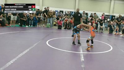 57.4-58.8 lbs Champ. Round 2 - Xino Martinez-Jones, Level Change Mat Club vs Rocky Molis, Vici Wrestling Club