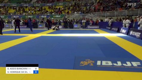 GUSTAVO ASSIS BIANCHINI vs SANDRO HENRIQUE DA SILV 2023 Brasileiro Jiu-Jitsu IBJJF