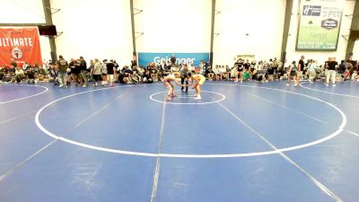 94 lbs Quarterfinal - Aiden Thomspon, Bad Karma vs Max Dinges, Meatballs