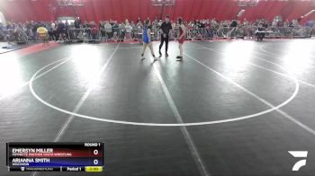 144 lbs Round 1 - Emersyn Miller, Poynette Panther Youth Wrestling vs Arianna Smith, Wisconsin