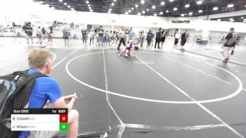 136 lbs 3rd Place - Brylee Colwell, War vs Jameslyn Wilson, Rancho Bernardo WC