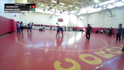 190 lbs Champ. Round 2 - Madison Diaz, San Clemente vs Savahnna Mussa, Canyon Springs