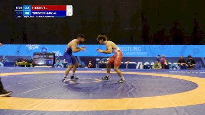 79 kg 1/8 Final - Levi Haines, United States vs Mahdi Yousefihajivar, Iran