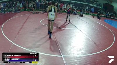 120 lbs Cons. Semi - Dominick Haynes, Montana vs Quinn Humbert, Alaska