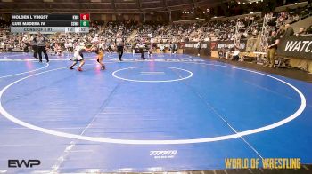 85 lbs Consi Of 8 #1 - Holden L Yingst, Keystone Wrestling Club vs Luis Madera IV, Southwest Stallions WC
