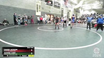 142 lbs Champ. Round 2 - Dominic Caro, Durham Wrestling Club vs Zamod Jackson, Gladiator Wrestling