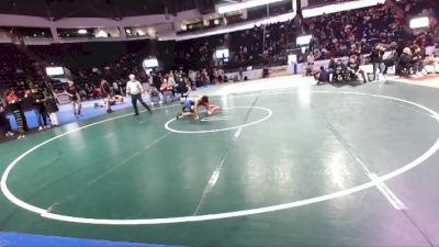 120 lbs Cons. Round 3 - Alexander Lopez, Chiawana vs Princeton Lock, Newport (Bellevue)