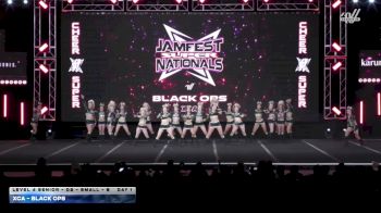 XCA - Black Ops [2026 L4 Senior - D2 - Small - B DAY 1] 2026 JAMfest Cheer Super Nationals
