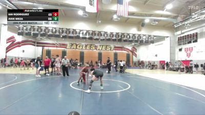 113 lbs 3rd Place Match - Ian Rodriguez, ASG Wrestling vs Jude Meza, Unaffiliated