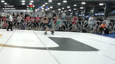 138 lbs Rr Rnd 1 - Eli Francis, Iron Faith Gold - HSB vs Dennis Bruin, Grizzly Wrestling Club - HSB