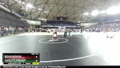 70 lbs 5th Place Match - Charlotte Ferguson, Clark County Youth Wrestling vs Skylar Satiacum, Orting Jr. Cardinals Wrestling