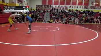 113 lbs Quarterfinal - Ari Groothuis, Marion vs Wyatt Iburg, Clear Creek-Amana