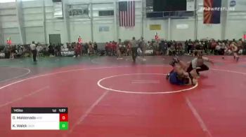 145 lbs Quarterfinal - Delilah Maldonado, Misfits vs Kacey Walck, Cedaredge WC