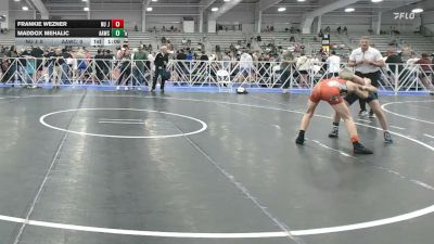 106 lbs Rr Rnd 1 - Frankie Wezner, Nu Jeru Spartans - HSB vs Maddox Mehalic, All American Wrestling Club - HSB