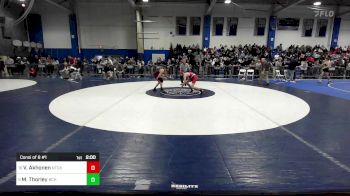 126 lbs Consi Of 8 #1 - Viktor Akhonen, Natick vs Matthew Thorley, Boston College