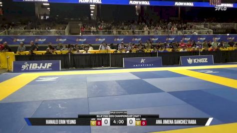 Ana Jimena Sanchez Raba vs Hanalei Erin Yeung 2026 Pan Kids Jiu-Jitsu IBJJF Championship