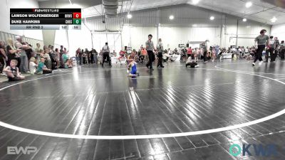 37 lbs Rr Rnd 2 - Lawson Wolfenberger, Keystone Kids Wrestling Club vs Duke Hawkins, Checotah Matcats
